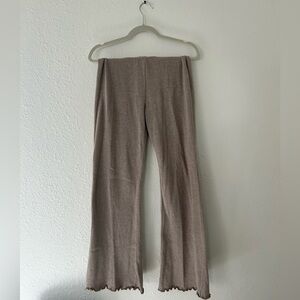 Indigo Luna Beige Knit Pants